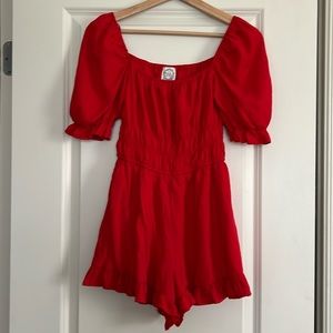 EUC Francesca’s romper size XS